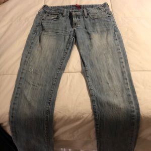 Guess light blue jeans